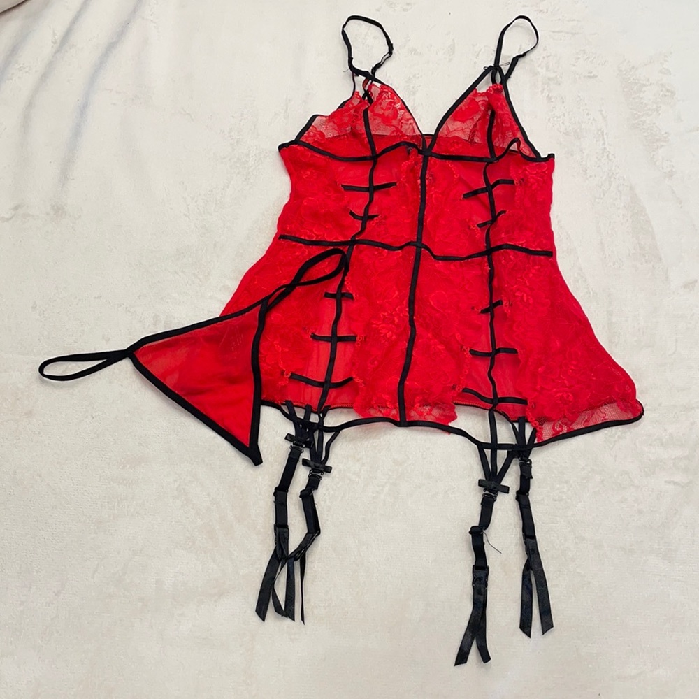 Rene Rofi Lingerie Top and Undies Set